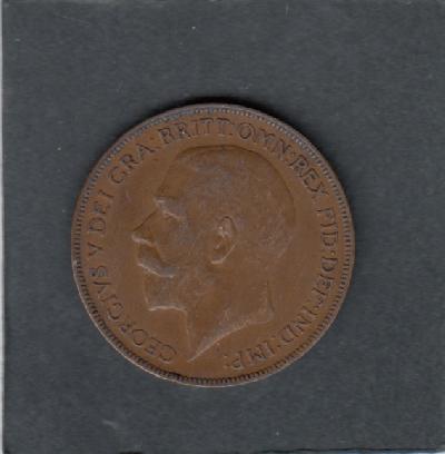 Beschrijving: 1 Penny  GEORGIUS V